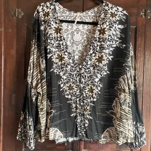 Free People Bird Blouse